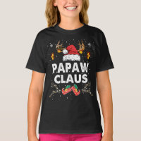 Papaw Claus Christmas Family Group Matching Pajama
