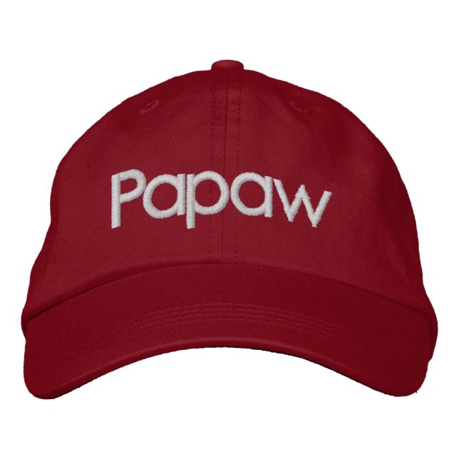 Papaw Embroidered Hat (Front)