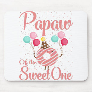 Papaw Of The Sweet One Family Matching 1st Mouse Mat