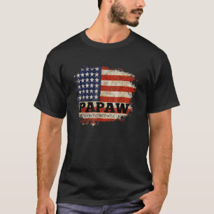 Papaw The Man The Myth The Legend Father's Day Us  T-Shirt