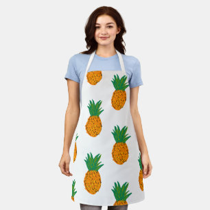 papaya fruit All-Over Print Apron, Medium Apron