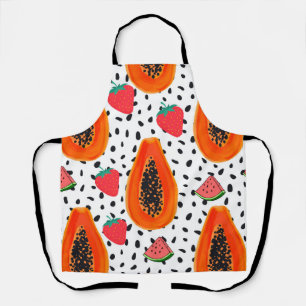 Papaya fruit apron
