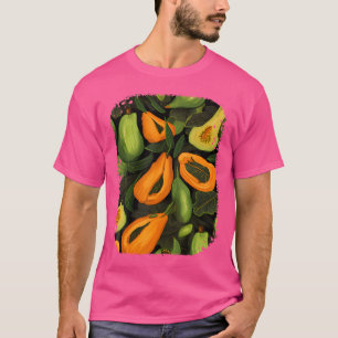 Papaya Fruit Botanical Design Lover Gardening Men T-Shirt