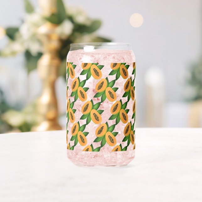 Papaya Fruit  Can Glass (Insitu (Wedding))
