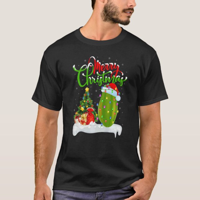 Papaya Fruit  Xmas Decorations Santa Papaya Christ T-Shirt (Front)