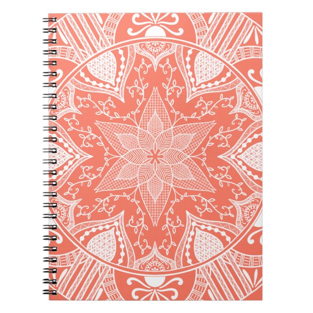 Papaya Mandala Notebook (Front)