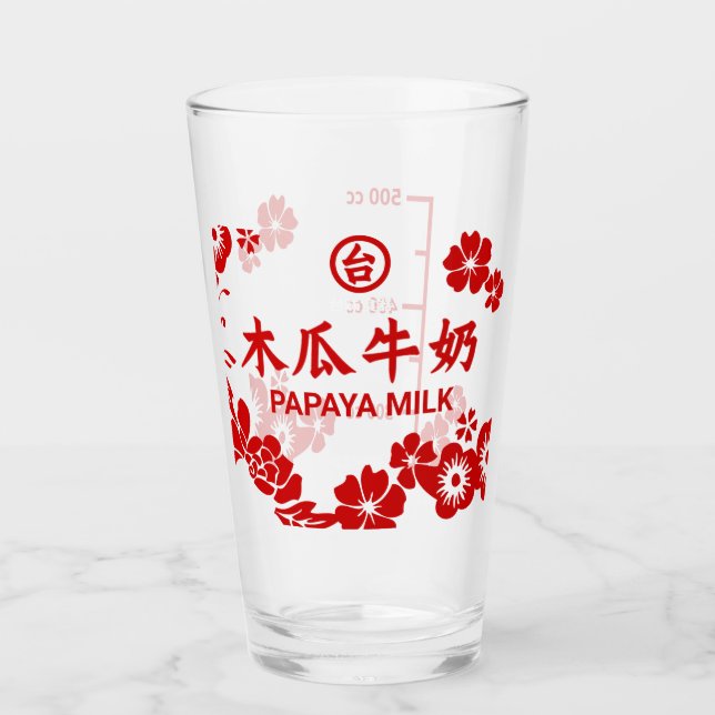 Papaya Milk Glass (Front)