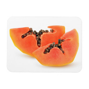 Papaya pieces magnet