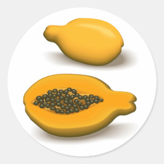papaya stickers