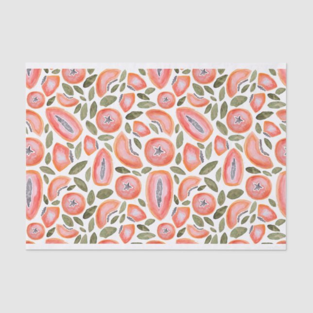 Papaya Tissue Paper (Front)