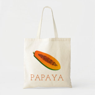 Papaya Tote Bag