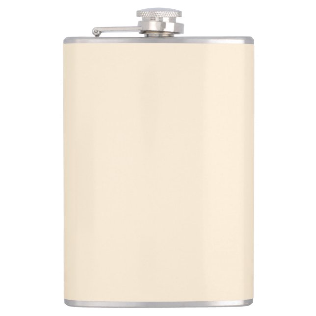 Papaya Whip Hip Flask (Front)