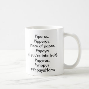 #PapayaHorse Coffee Mug