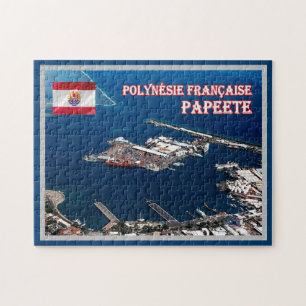 Papeete - Port - French Polynesia - Jigsaw Puzzle