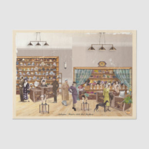 Papel De Seda Autumn - Winter Fashion, 1934 Tissue Paper