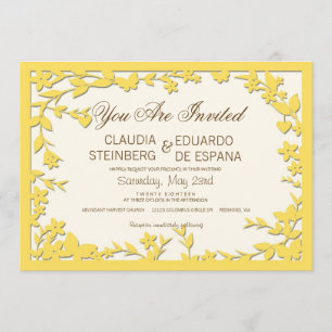 Papel Picado Wedding Invitation - Lovely Doves