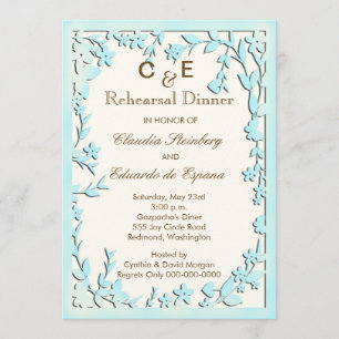 Papel Picado Wedding Invitation - Lovely Doves