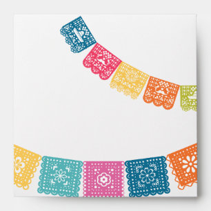 Papel Picado Wedding Paper Envelope