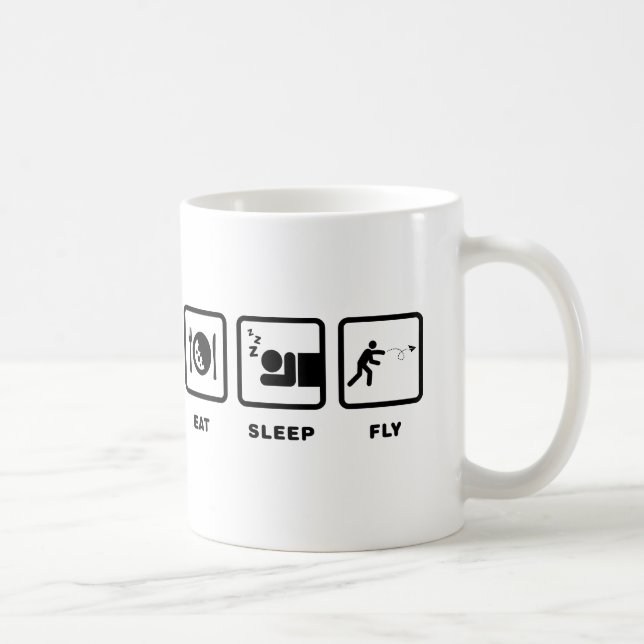 Paper Aeroplane Enthusiast Coffee Mug (Right)
