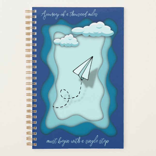 Paper aeroplane | Journey, Adventure, Travel Planner (Front)