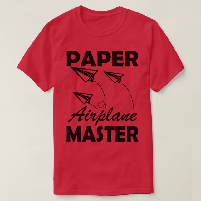 Paper aeroplane Master T-Shirt (Design Front)