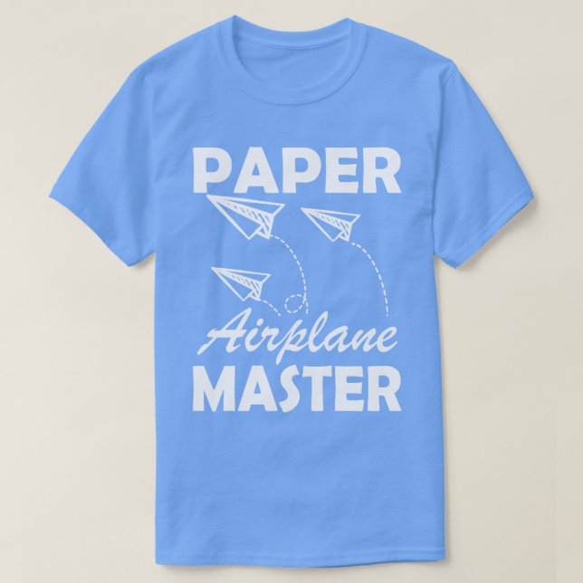 Paper aeroplane Master w T-Shirt (Design Front)