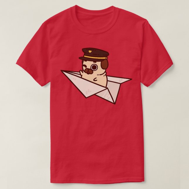 Paper Aeroplane Puglie T-Shirt (Design Front)