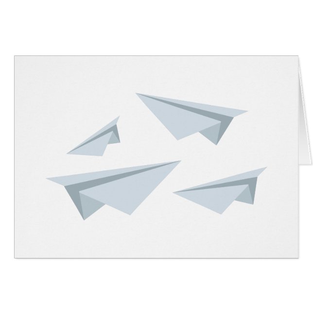 Paper Aeroplanes (Front Horizontal)