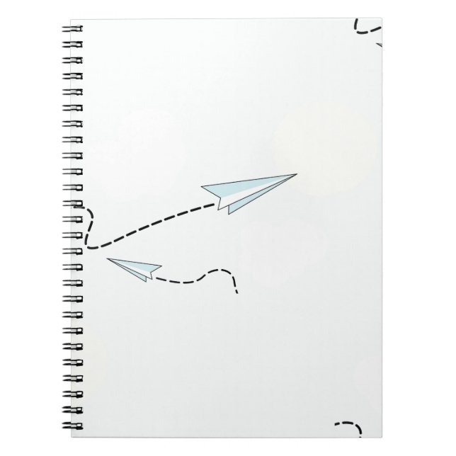 paper aeroplanes notebook (Front)