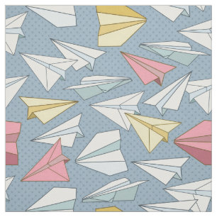 paper airplane fabric