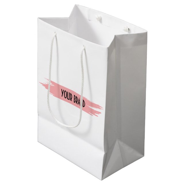 Paper Bag, Gift Bag, Shopping Bag (Front Angled)