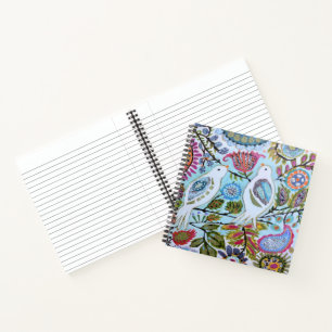 Paper Birds I Notebook
