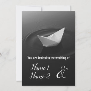 Paper Boat Odyssey Invitation