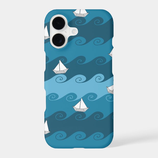 Paper Boats Pattern (Back)