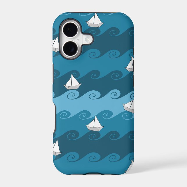 Paper Boats Pattern (Back)