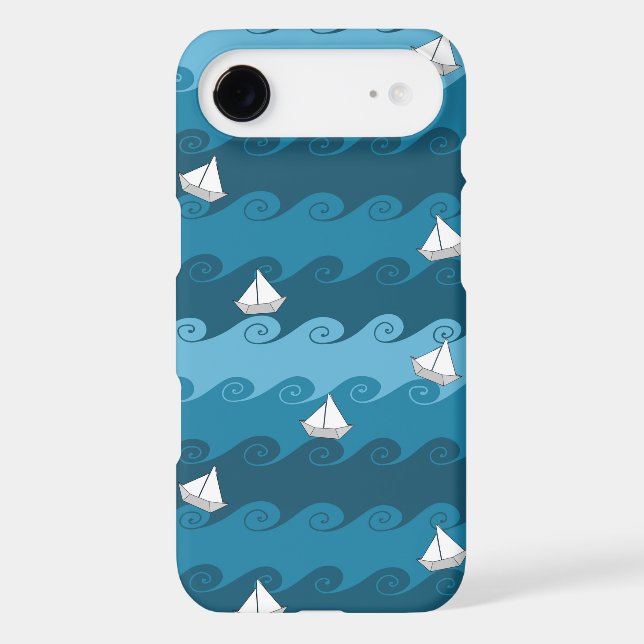 Paper Boats Pattern Case-Mate Samsung Galaxy Case (Back)