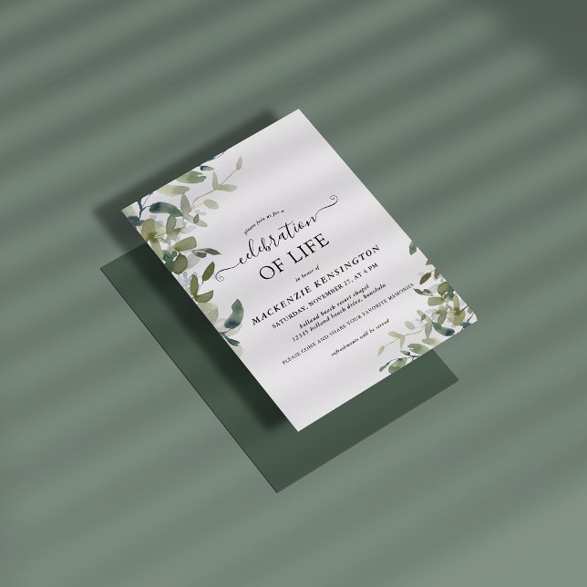 PAPER Botanical Celebration of Life Memorial (Creator Uploaded)