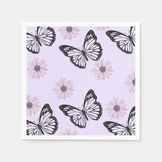Paper butterfly napkins (Front)