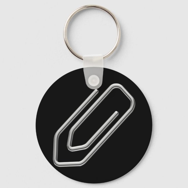 Paper Clip Key Ring (Front)