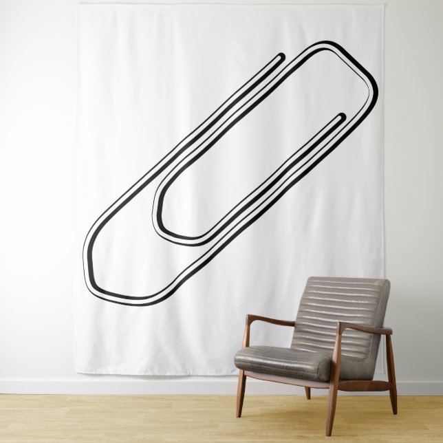 Paper Clip Tapestry (In Situ)