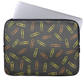 Paper Clips Laptop Sleeve