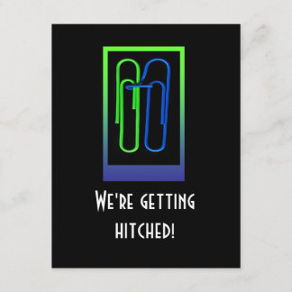paper clips save the date