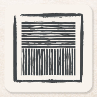 Paper Coaster black and white