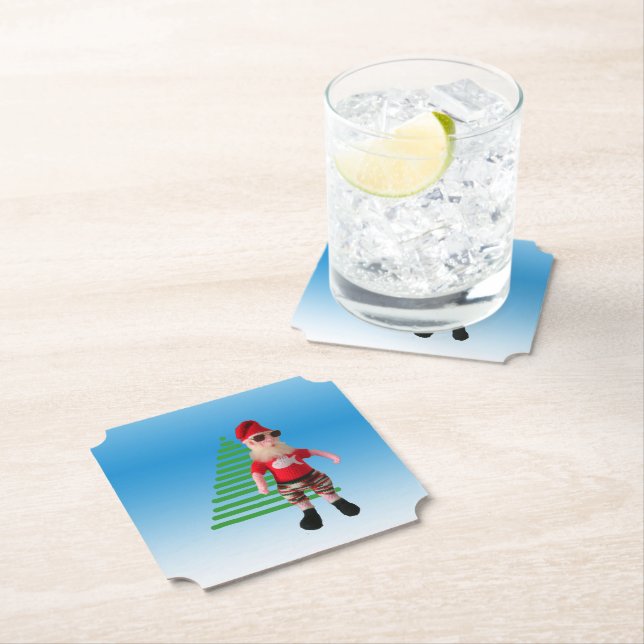 Paper Coaster - Leisure Santa (Insitu)