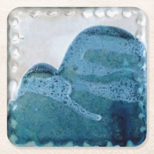 Paper Coaster Vintage 1985 Mt Tamalpais Design