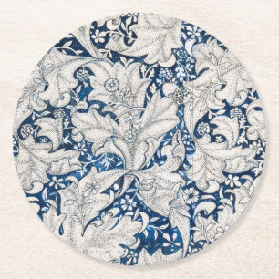 PAPER COASTER : WILLIAM MORRIS  WALLFLOWER PATTERN