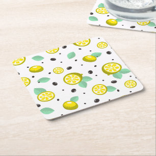 Paper Coaster with a modern pattern.