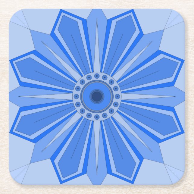 Paper Coaster with an art (Front)