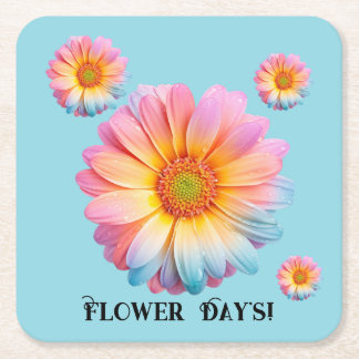 Paper Coasters (Flower Day's)
