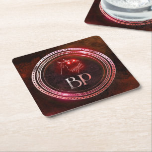 Paper Coasters - M&S Peaches